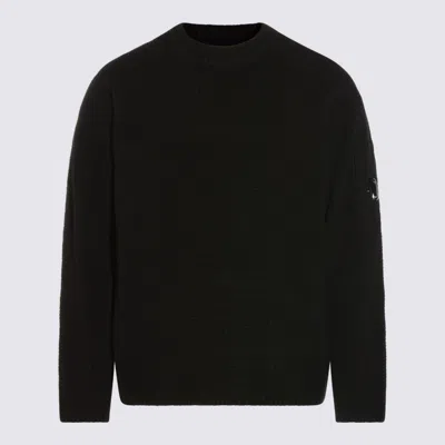 C.P. COMPANY BLACK COTTON KNITWEAR