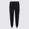 C.p. Company Utility Trousers With Elastic Waistband And Cargo Pocket In Black