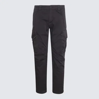 C.p. Company Black Cotton Pants