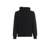 C.p. Company Windproof Black Hooded Jacket With Adjustable Features