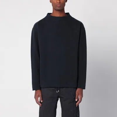 C.P. COMPANY C.P. COMPANY BLACK COTTON SWEATER