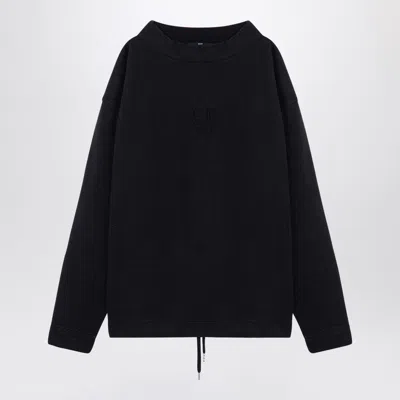 C.p. Company Black Cotton Sweater Men