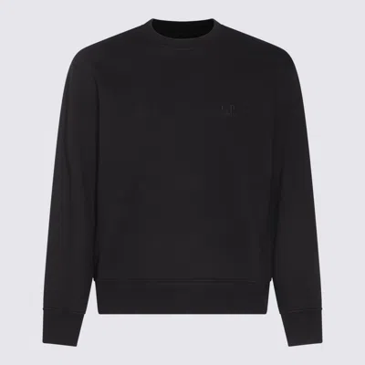 C.P. COMPANY C.P. COMPANY BLACK COTTON SWEATSHIRT