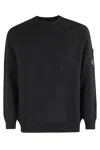 C.p. Company Knitwear Crew Neck In Black