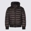 C.p. Company Black Down Jacket Made Of Dd Shell Cp Company In Black