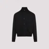 C.p. Company C.p.company Full Button Sweatshirt In Black