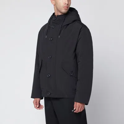 C.p. Company Goggles Down Parka In Black
