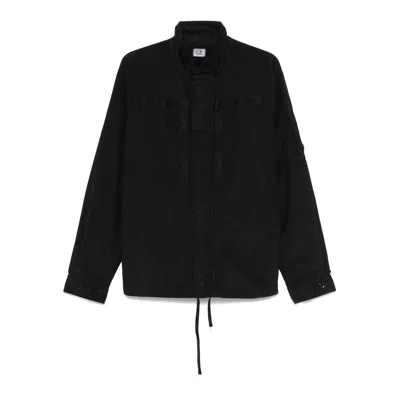 C.p. Company Black Jackets - Shirt Jackets Men