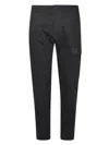 C.p. Company Black Logo Patch Pant In Black