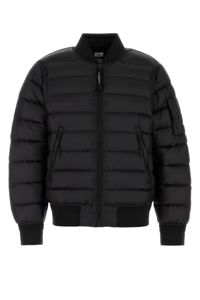 C.P. COMPANY C.P. COMPANY BLACK NYLON DOWN JACKET