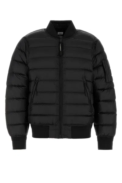 C.p. Company C.p.company Black Nylon Down Jacket