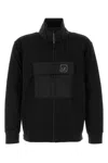 C.p. Company C.p.company Black Stretch Cotton Sweatshirt
