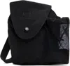 C.p. Company Black Plain Paper Touch Mini Bag In 999 Black