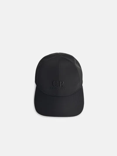 C.p. Company Black Polyamide Hat