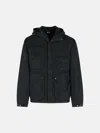 C.p. Company Black Polyamide Jacket In Black