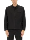 C.p. Company C.p.company Organic Cotton Overshirt In Black