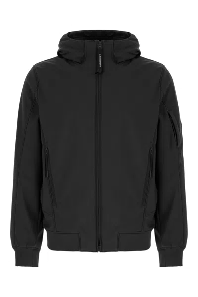 C.p. Company Black Stretch Polyester Jacket