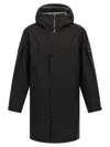 C.p. Company High Collar Casual Jacket In Black