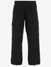 C.p. Company Cargo Style Trousers Featuring Adjustable Elements