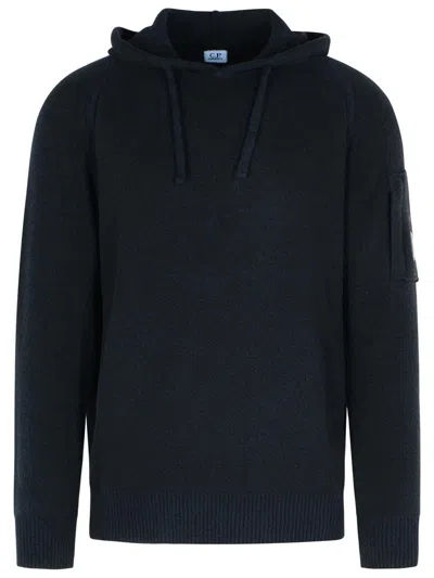 C.p. Company Black Wool Blend Sweater Men