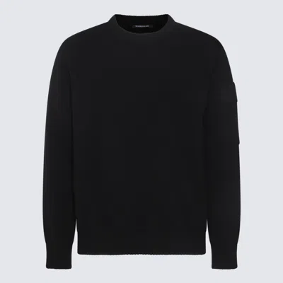 C.p. Company Black Wool Knitwear