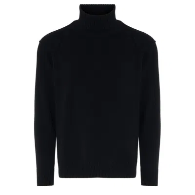 C.p. Company Black Wool Sweater