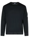 C.p. Company C.p.company Cotton Crew-neck Sweatshirt In Blue