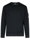 C.p. Company C.p.company Cotton Crew-neck Sweatshirt In Blue