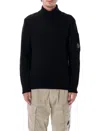 C.p. Company C.p.company "the Metropolis Series" Extrafine Merino Wool Sweater In Black