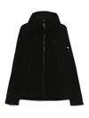 C.p. Company C.p.company Hooded Jacket With Pockets In Black