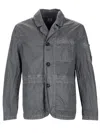 C.p. Company C. P. Company Lightweight Utility Jacket For Men In Gray