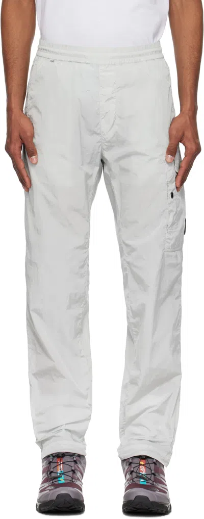 C.p. Company Blue Chrome-r Regular Cargo Pants In 800 Blue Fox