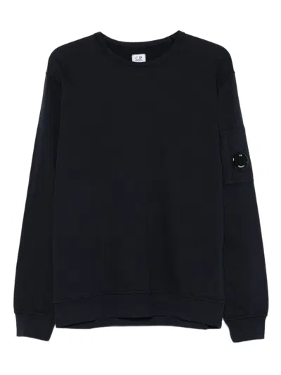 C.P. COMPANY BLUE LOGO SWEATSHIRT