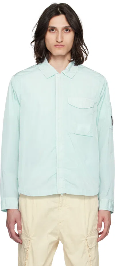 C.p. Company Blue Pocket Jacket In Starlight Blue 806
