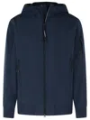 C.p. Company Blue Polyester Blend Jacket In Blue