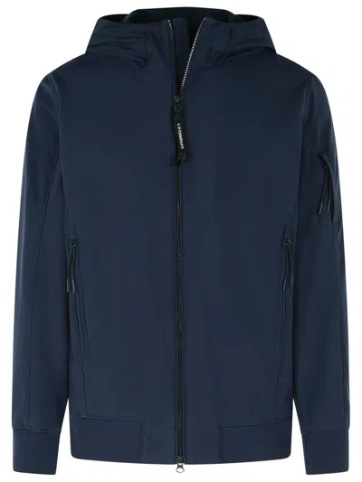 C.p. Company Blue Polyester Blend Jacket