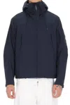 C.p. Company Blue Cp Shell Technical Nylon Bomber Jacket In Blue