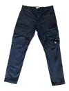 C.p. Company Blue Trousers With Pockets In Blue