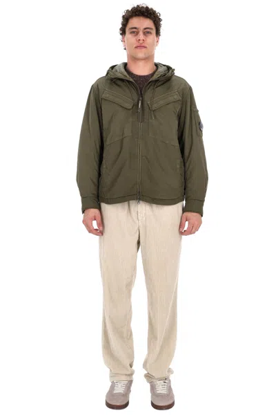 C.p. Company Cp Company Boldly Crafted Utility Coat For Men - Fw25 In Green