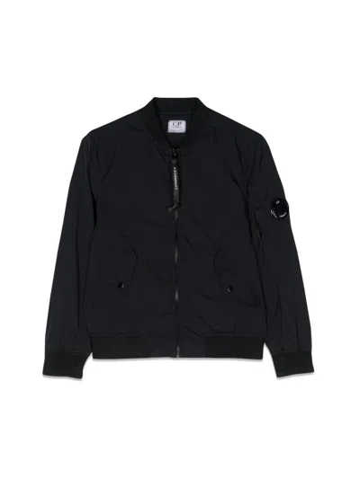 C.p. Company Kids' Bomber In Blue