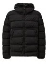C.p. Company Men Chrome-r Hooded Down Jacket In Black