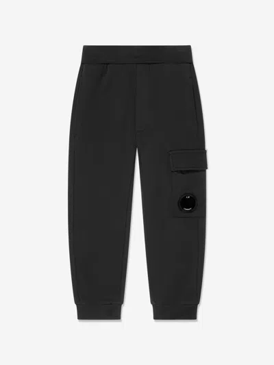 C.p. Company Babies'  Boys Cargo Lens Joggers In Black