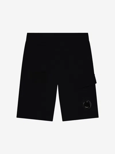 C.p. Company Kids'  Boys Cargo Shorts In Black