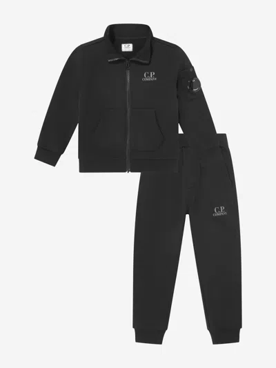 C.p. Company Babies'  Boys Diagonal Fleece Tracksuit In Multi
