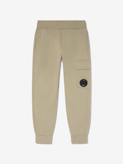 C.p. Company Babies' Boys Lens Pocket Joggers In Beige