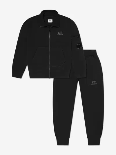 C.p. Company Babies' Boys Logo Tracksuit In Black