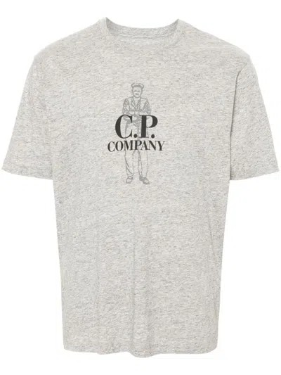 C.p. Company British Sailor T-shirt In Grey