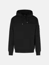 C.p. Company 'brushed' Black Cotton Sweatshirt