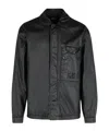 C.p. Company Button-down Shirt In Black