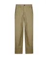 C.p. Company Button-fastening Drawstring Trousers In Brown